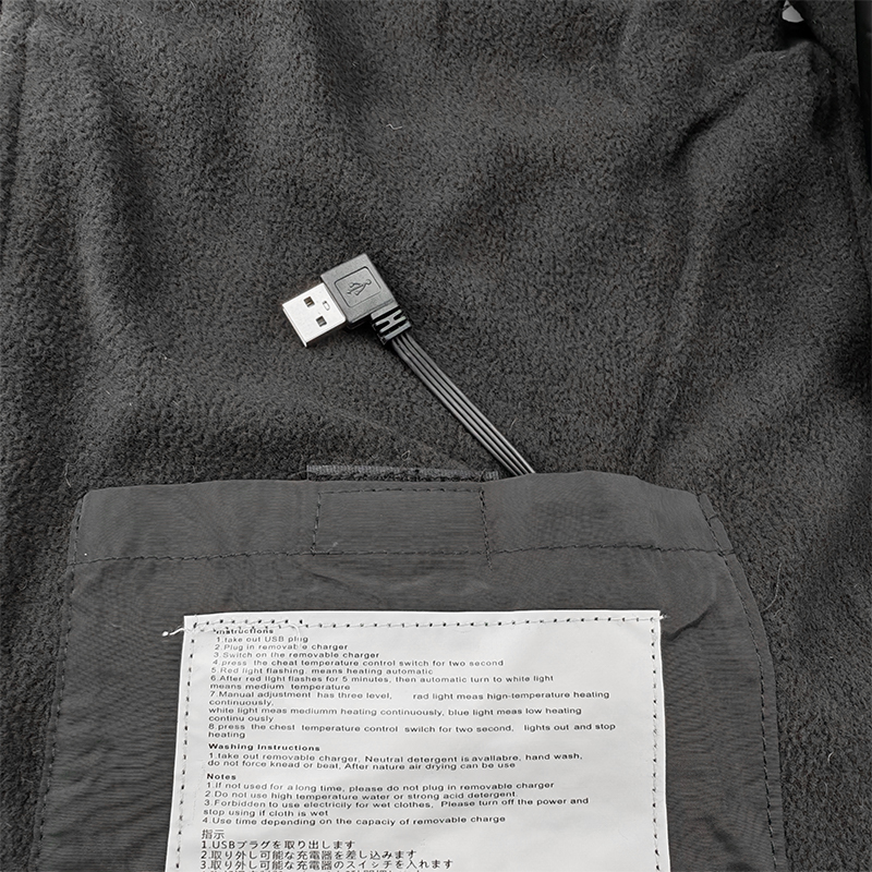 鸽护 发热马甲 MJ6301-双控11区 件高清大图