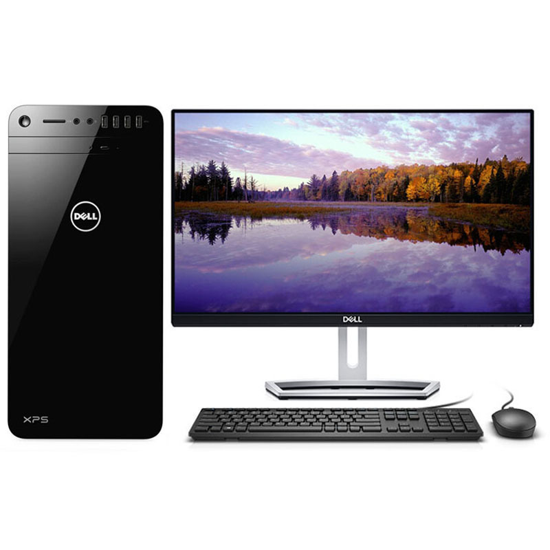 戴尔(Dell)XPS 8930商用台式电脑套机 21.5英寸显示器(I7-8700 16G 2T 256G 8G独 )