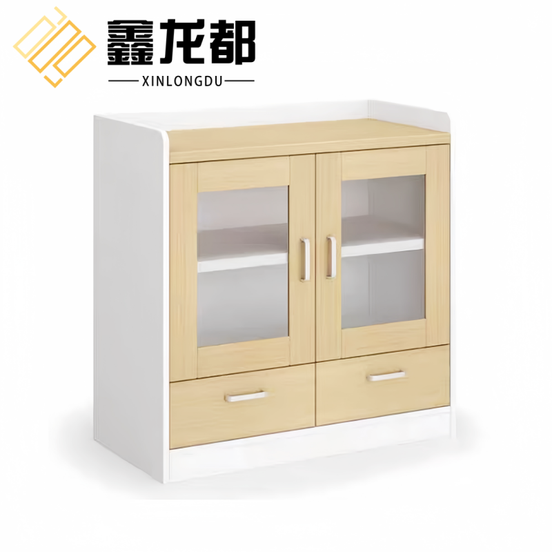 鑫龙都茶水柜800*400*800mm组高清大图