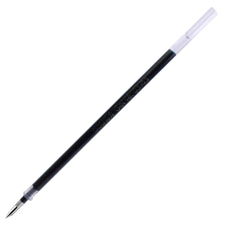 得力S760 中性笔芯0.5mm 20支/盒 单盒装 Z 黑