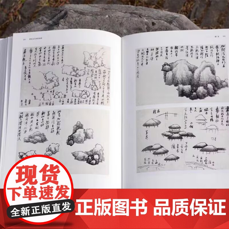 龚贤及其课徒画稿 戴文莲 著 视觉艺术东方学 中国美术学院出版社 9787550323261 商城正版高清大图