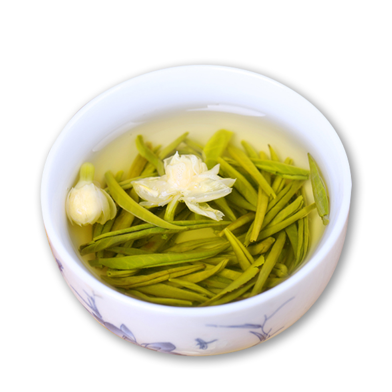 朴真茉莉花茶100g 桶高清大图