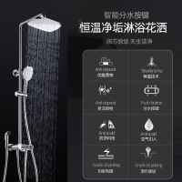 海尔卫玺家用花洒ST-SH8401E(恒温)40℃锁温防烫 机械分水按键