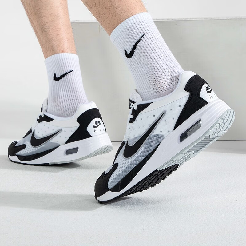 耐克(NIKE)男鞋 2023夏季新款健身训练运动鞋缓震耐磨轻便透气休闲跑步鞋 DX3666-100 黑白 39