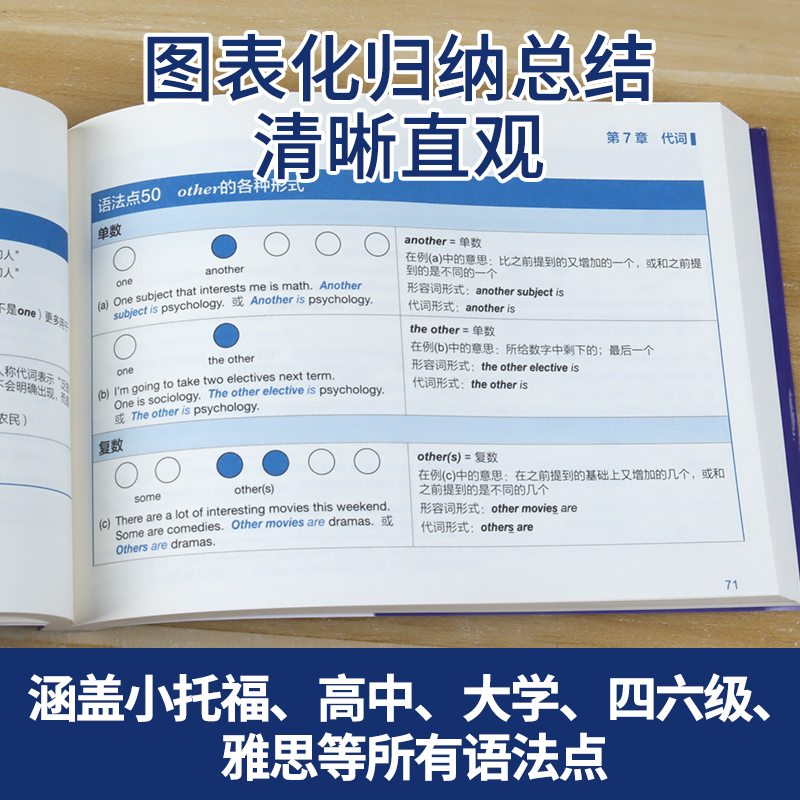 [正版]培生中级英语语法速查口袋本适合中学生阅读训练初二初三英语语法时态知识点高中生语法学习B1新概念英语华东理工大学高清大图