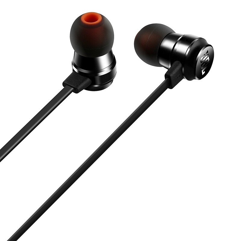 JBL T280A 立体声入耳式耳机 手机耳机 电脑游戏耳机 带麦可通话 苹果安卓通用 珍珠黑