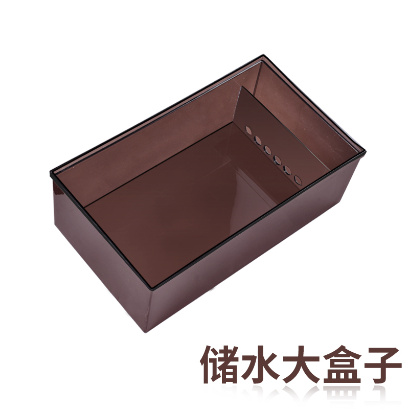 新款鱼缸大号滴流过滤盒储水式滴流过滤器上置过滤盒过滤鱼过滤