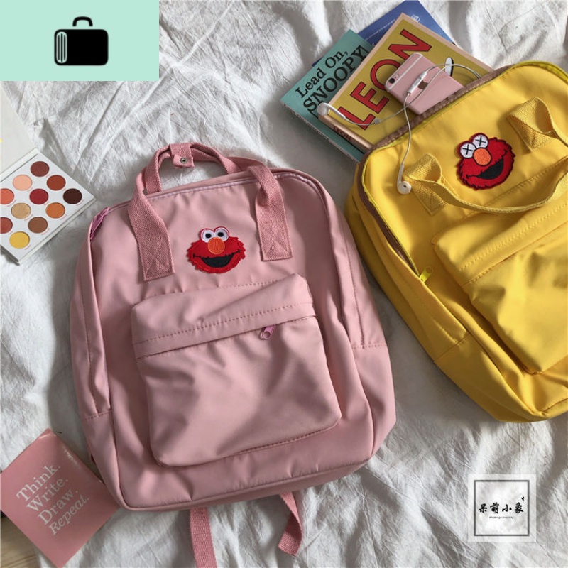 韩国ins可爱软妹童趣卡通少女书包 chic日系原宿学生双肩包女背包NEW LAKE