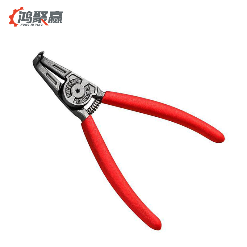 鸿聚赢 卡簧钳 7寸外弯 把高清大图