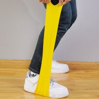 冰禹 SNll-03 加厚牛筋耐磨清洁工具 耐酸碱工业乳胶橡胶手套 劳保家务保洁洗车手套 32cm黄色乳胶 M码(1双)