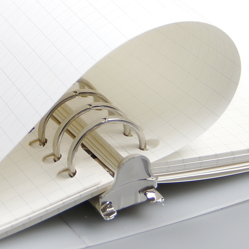 晨光mga5活页本60页2本活页笔记本记事本金属夹活页本学生笔记日记本