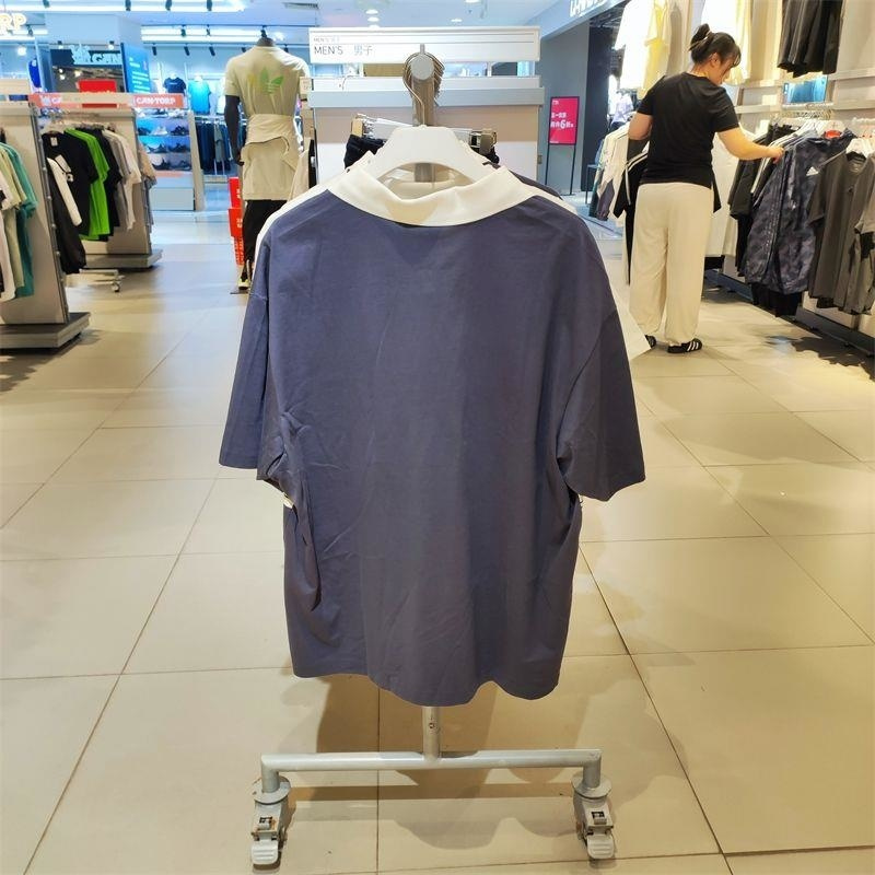 adidas/阿迪达斯男装运动休闲POLO衫翻领透气学院风T恤 IS4945 C