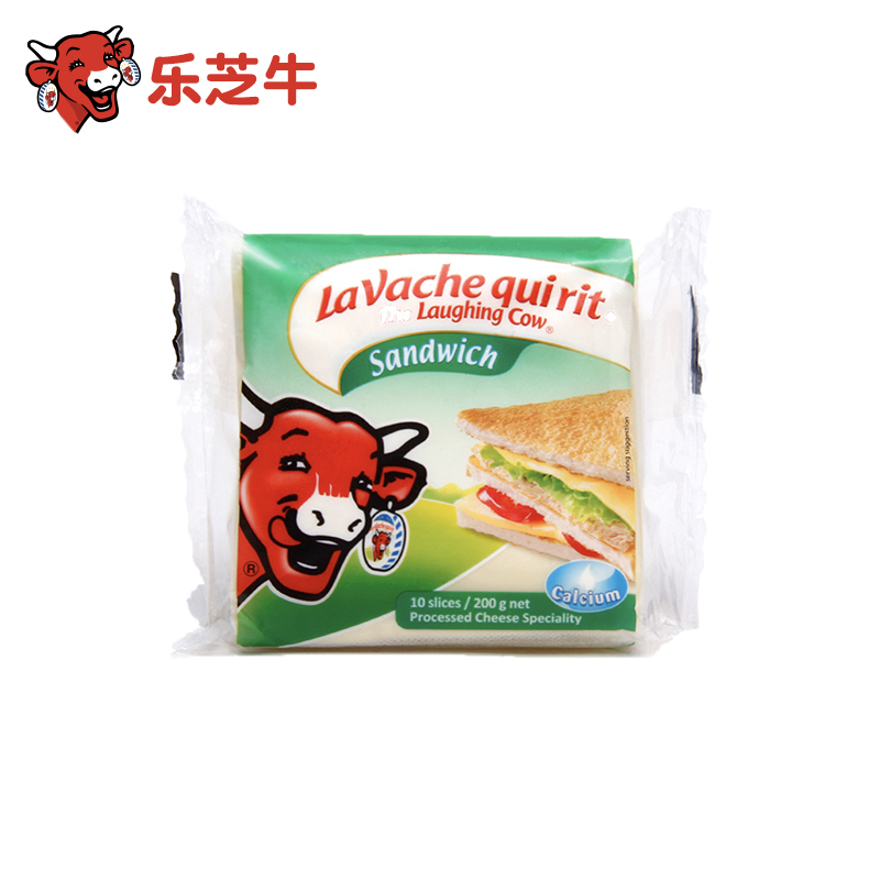 乐芝牛三明治原味切片奶酪