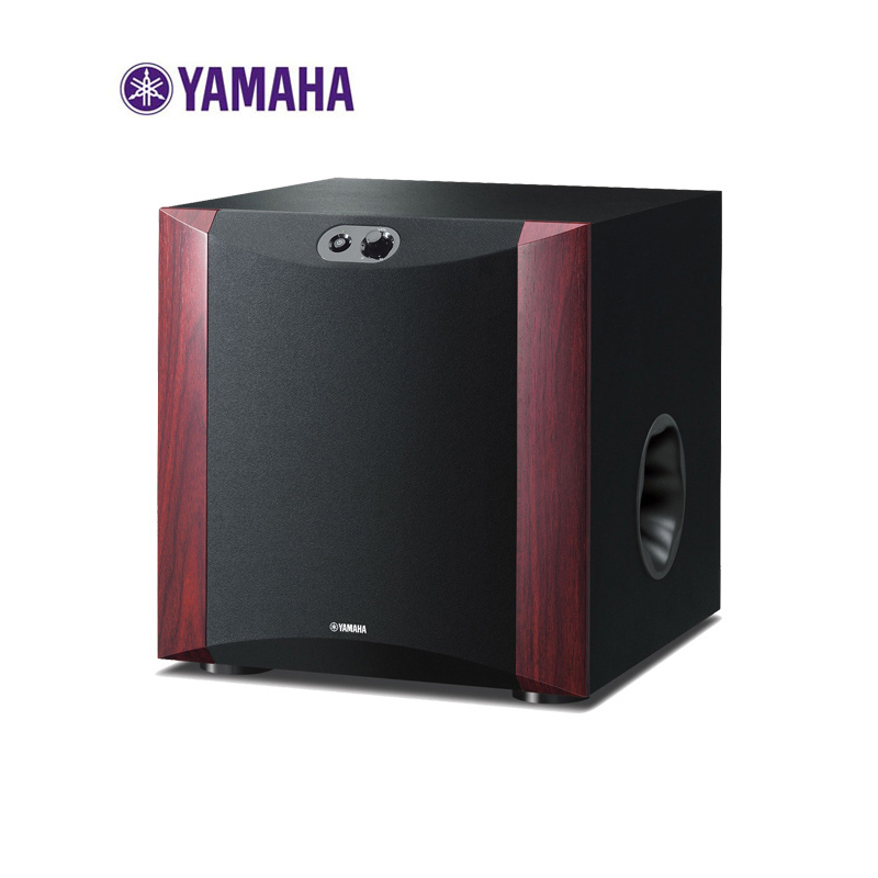 雅马哈(YAMAHA)NS-SW200 2.1声道重低音音箱 有源低音炮 家用音响设备 桌面式AV音箱(玫瑰红色)