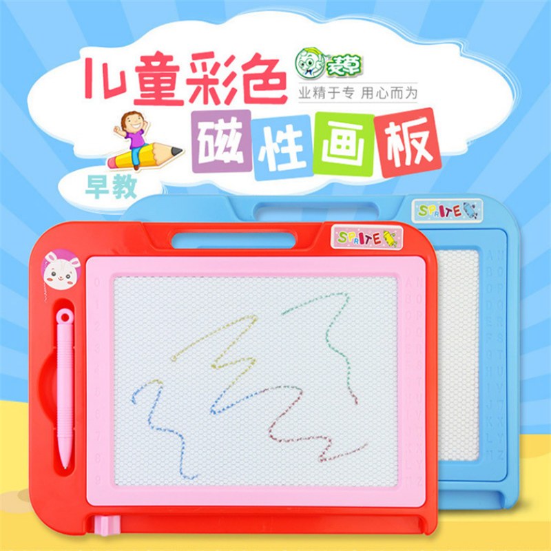 幼儿童涂鸦宝宝写字板早教手绘画早教玩具画画玩具彩色磁性画板