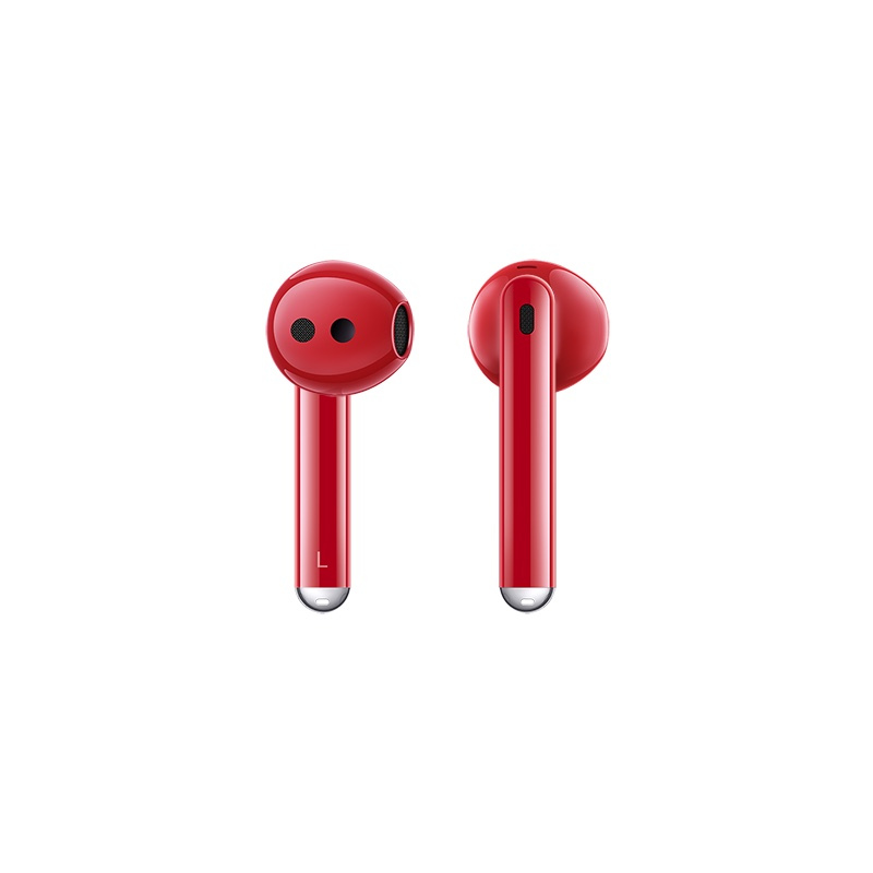 华为/HUAWEI FreeBuds 4E 有线充版 蜜语红 真无线蓝牙运动耳机 半入耳式 主动降噪舒适佩戴高解析音质