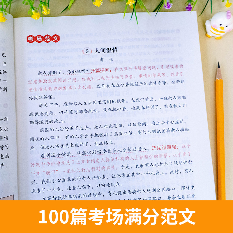 期末考场作文100篇 小学一年级 [正版]小学期末考场作文一二年级三四年级五六年级上册下册小学升初中满分作文100篇 小高清大图