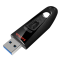 闪迪(SanDisk)16GB USB3.0 U盘 CZ48至尊高速 黑色 读速130MB/s 经典USB3.0 U盘