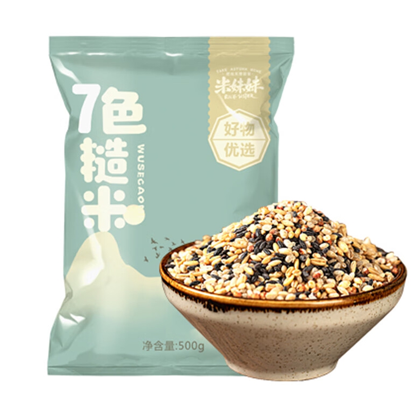 米妹妹七色糙米500g Z197高清大图