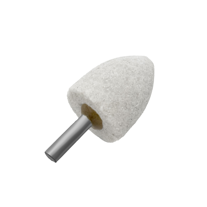 冰将 白刚玉圆锥形砂轮打磨头电磨磨头 袋高清大图