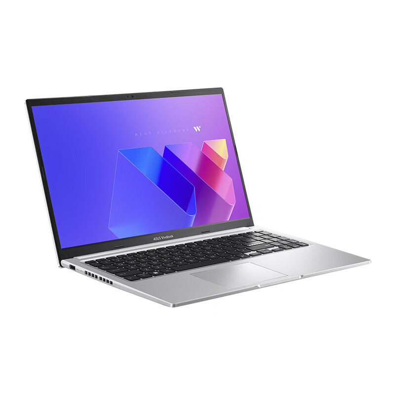 华硕(ASUS)无畏15 15.6英寸轻薄便携商务办公学生高性能笔记本电脑(R5-7430U 16G 512G )银色高清大图