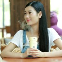 创意车载电子香水喷雾出风口摆件 汽车用品香薰吧除异味香气持久