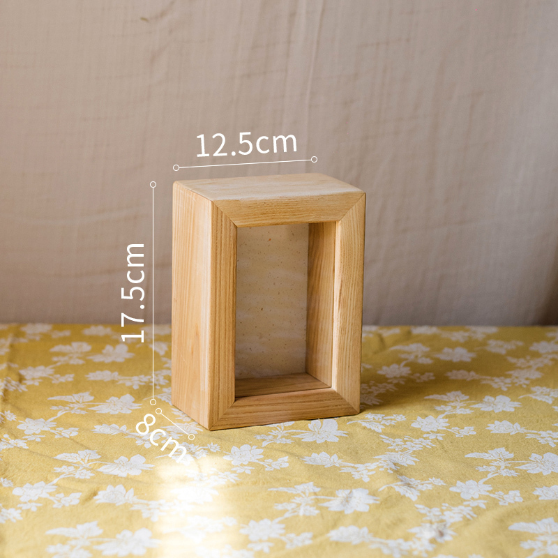 美帮汇标本相框创意立体画框干花植物装裱衍纸手工diy展示摆台7寸8 S深框12.5*17.5*8cm 其他尺寸