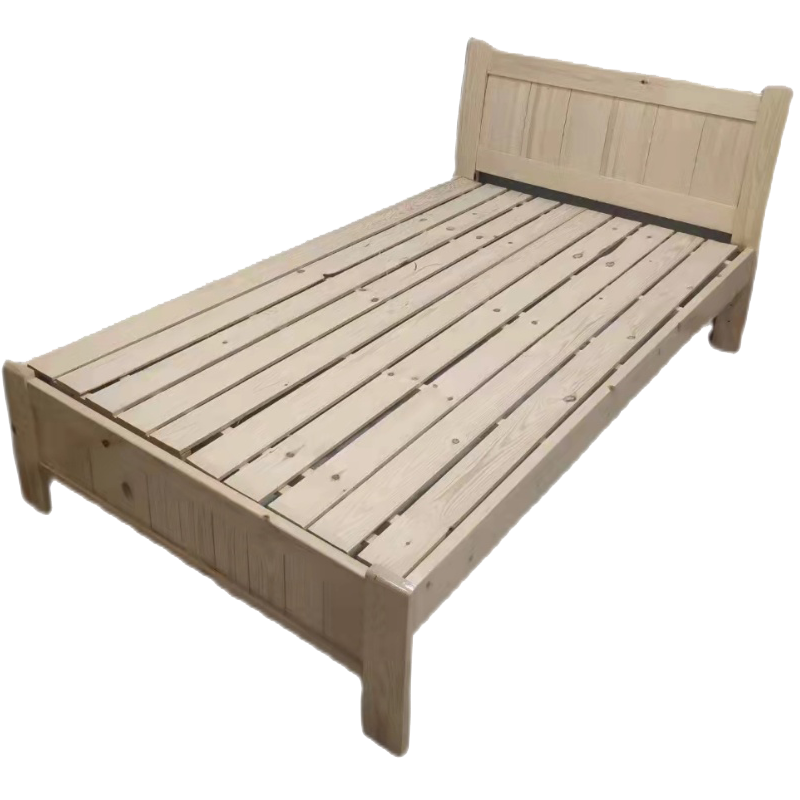 瑞丰杰实木单人床rjc0309经济现代简约简易松木单人床12米床架