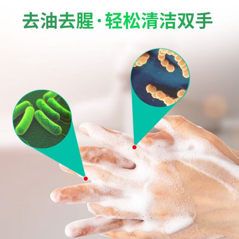 舒肤佳 芦荟洗手液 清香滋润保湿 家用泡沫丰富去污强家庭装按压瓶装 500g/瓶高清大图