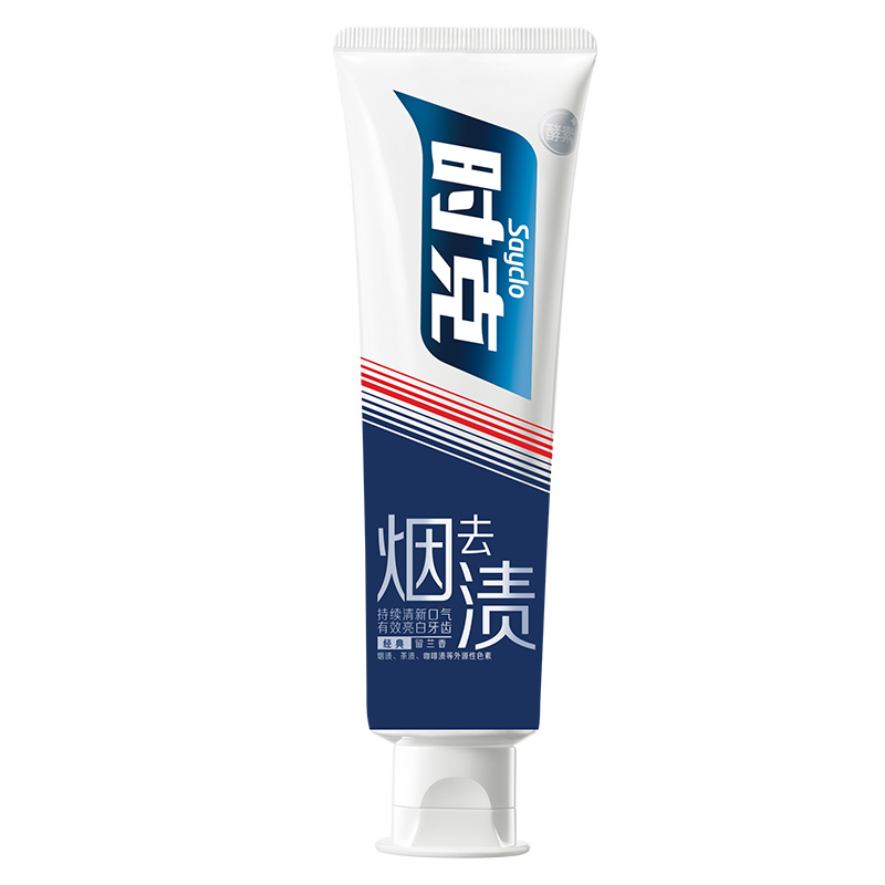 时克 亮牙白清新牙膏165g（留兰香香型）
