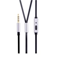 纽曼 Newmine MX670通用入耳式手机立体重低音扁平线带线控麦克