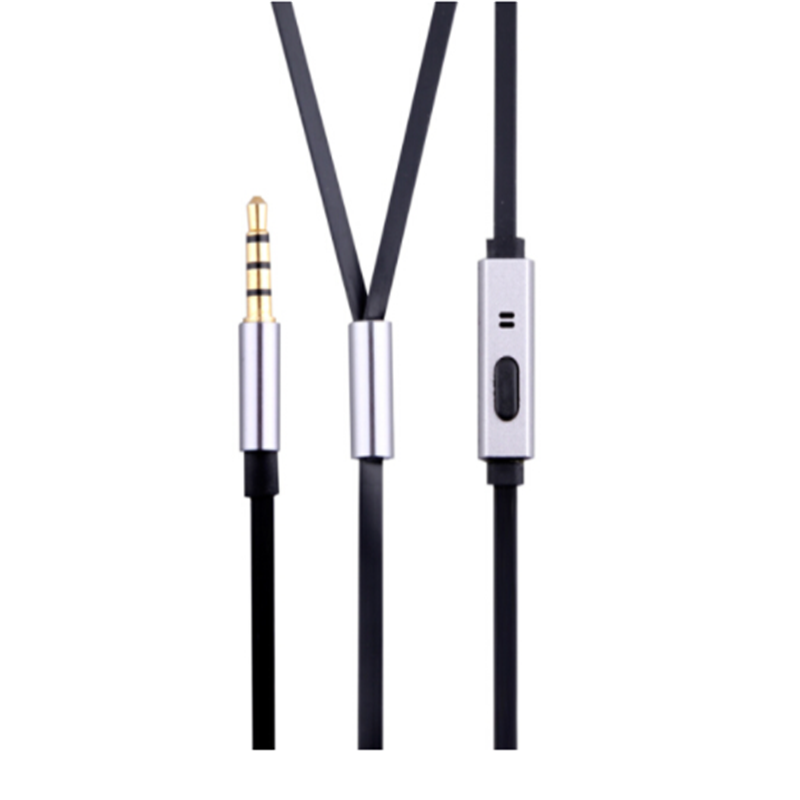 纽曼 Newmine MX670通用入耳式手机立体重低音扁平线带线控麦克