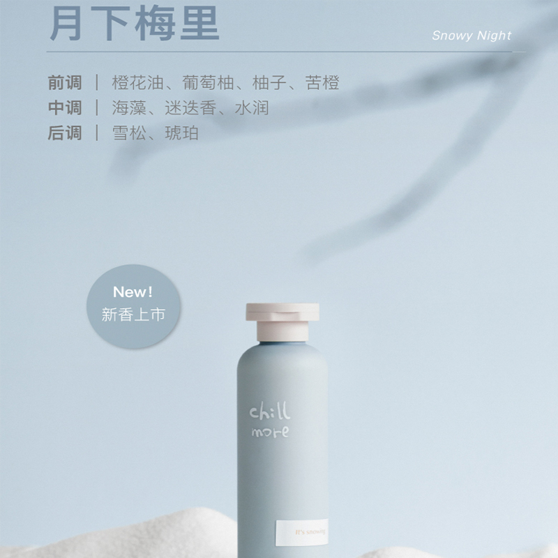 chillmore 且悠角鲨烷香氛身体乳( 月下梅里)240ml高清大图