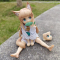 黄豆粉手办坐姿美少女车载摆件桌面二次元机箱模型装饰品猫娘礼物