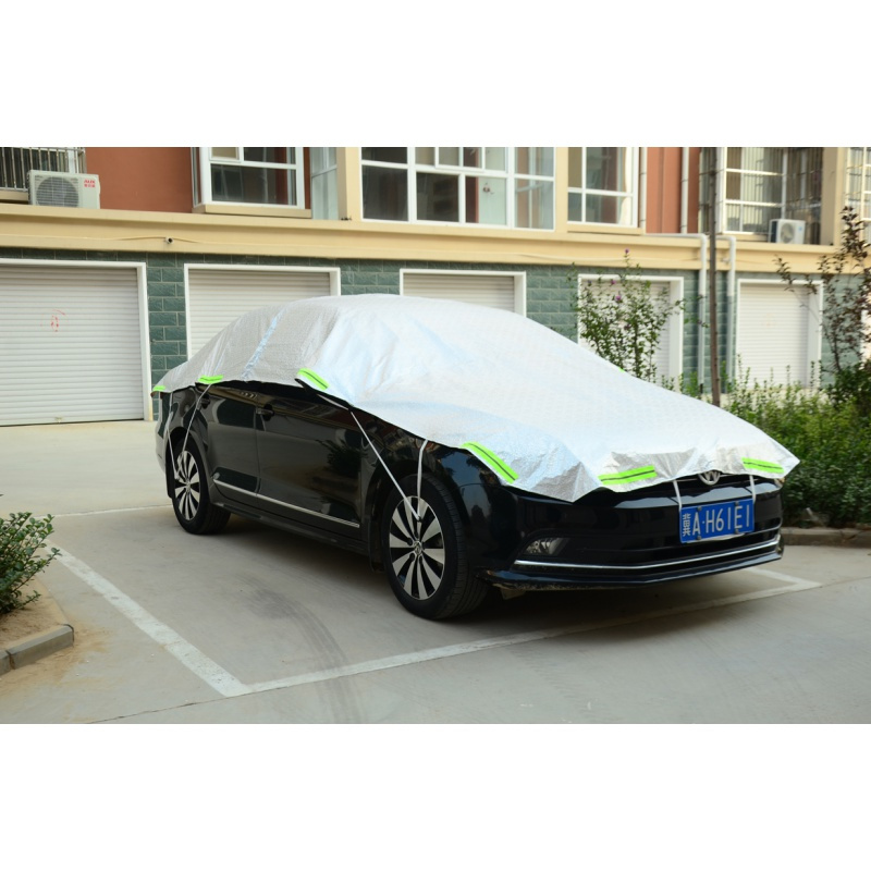 车衣车罩四季加厚半身防冰雹汽车保护罩篷隔热遮阳棚布防雨套普通