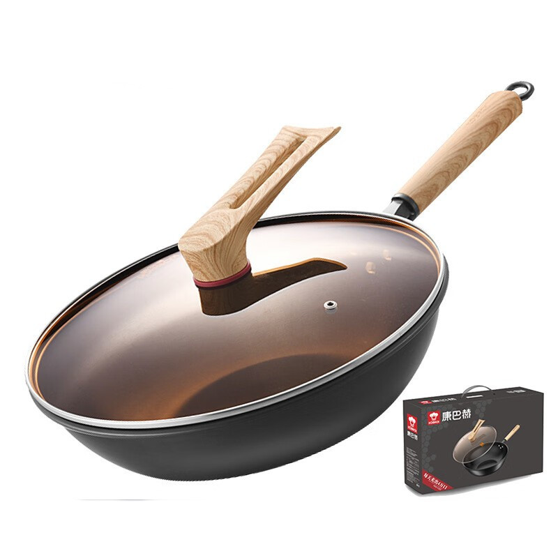康巴赫(KBH) KGZ-C32T 炒锅匠心无涂层炒锅 不沾锅炒菜锅燃气磁炉通用高清大图