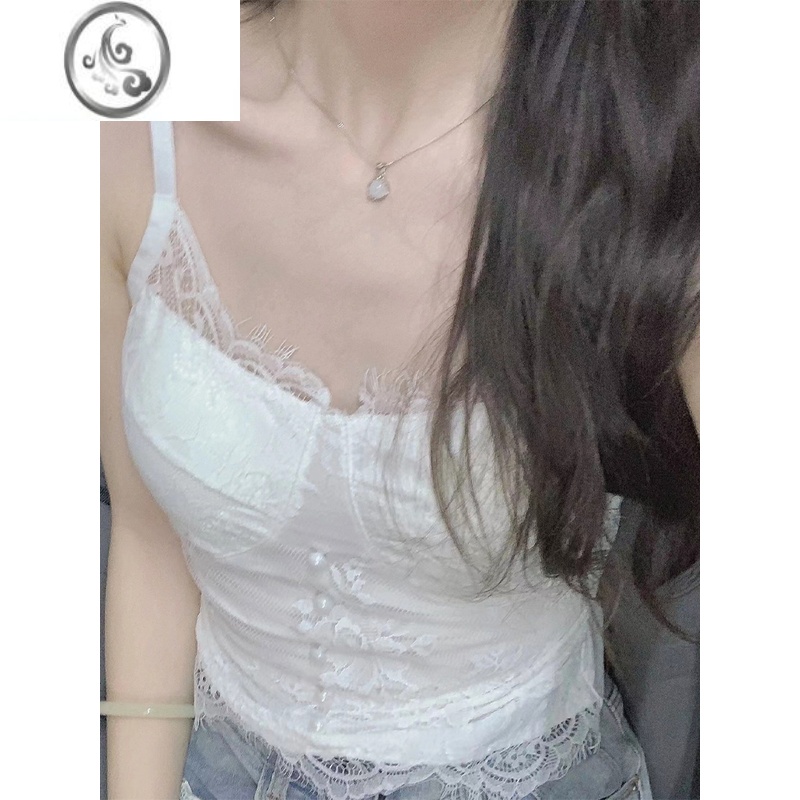 JiMiS925银银白玉髓项链女轻奢小众高级感2023新款锁骨链闺蜜礼物