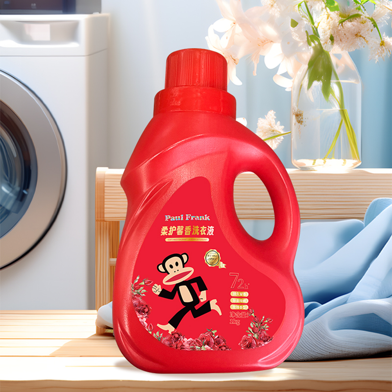 大嘴猴(Paul Frank) 柔护馨香 1KG 瓶装 洗衣液 (计价单位:瓶)高清大图