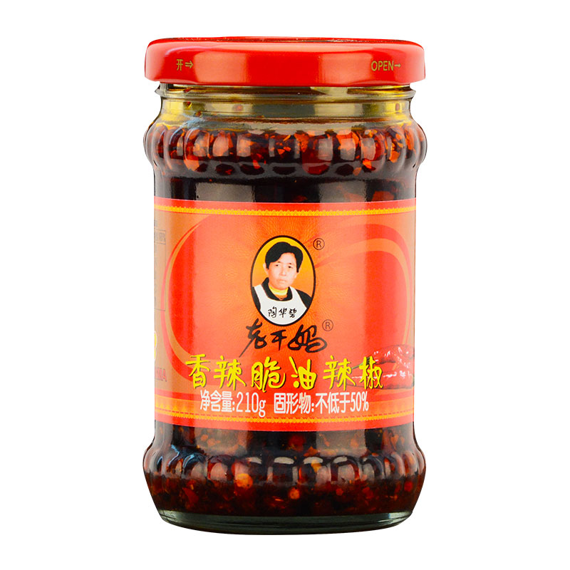 老干妈 香辣脆油辣椒 210g
