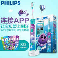 飞利浦(Philips)儿童电动牙刷HX6322儿童牙刷充电式声波震动牙刷 蓝牙