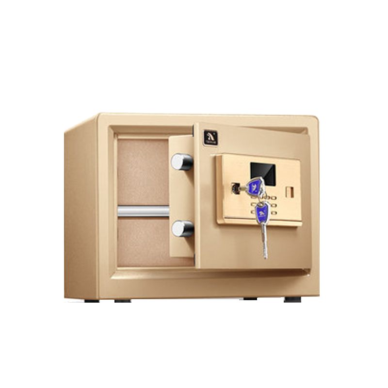 虎王保险箱电子密码30XH-1保管箱中型保险柜保险柜全钢家用入墙首饰文件床头柜高清大图