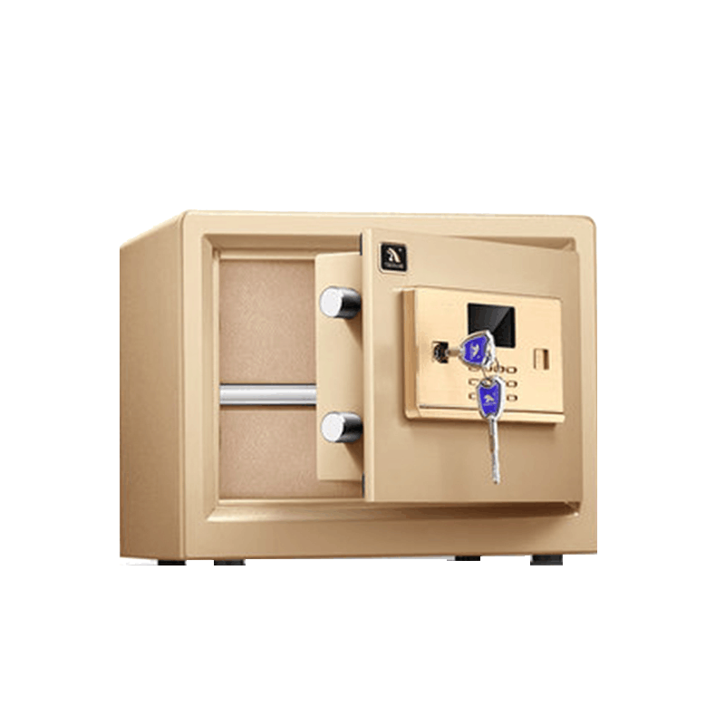 虎王保险箱电子密码30XH-1保管箱中型保险柜保险柜全钢家用入墙首饰文件床头柜图片