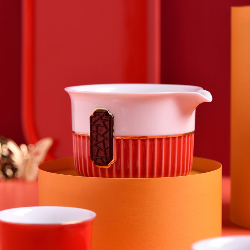 唯都 W-H14尚品红韵茶具套装高清大图