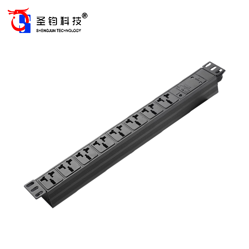 圣钧科技 SHENGJUN TECHNOLOGY 通信机柜网络机柜电源插座 PDU 10A 8位+个高清大图