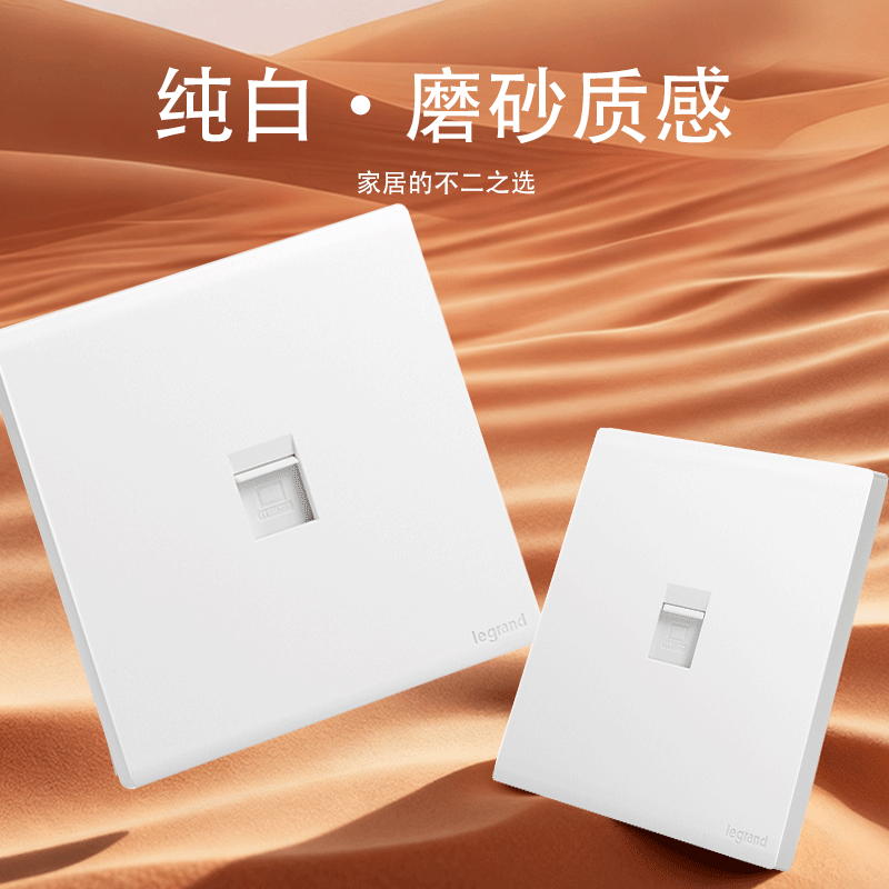 罗格朗/LEGRAND 一位电脑插 暗装 F6R/C01 个