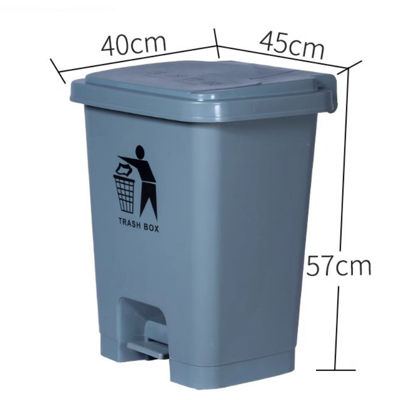 鑫木樽垃圾桶60L个高清大图