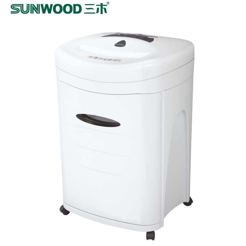 三木(SUNWOOD)SD9511碎纸机电动办公大功率碎纸机 家用低音粉碎机4级保密