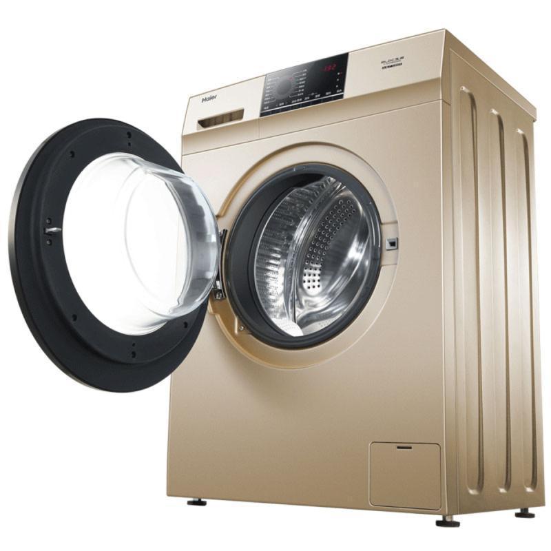 海尔（Haier）EG80B829G 8公斤/KG全自动 变频 超薄全自动滚筒洗衣机 大容量 全自动家用洗衣机