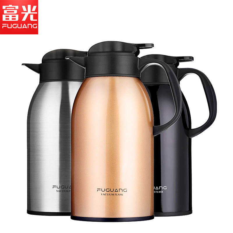 富光(FUGUANG)保温壶WFZ6018-2200 2200ml灵途咖啡壶大容量家居壶304不锈钢保温水壶