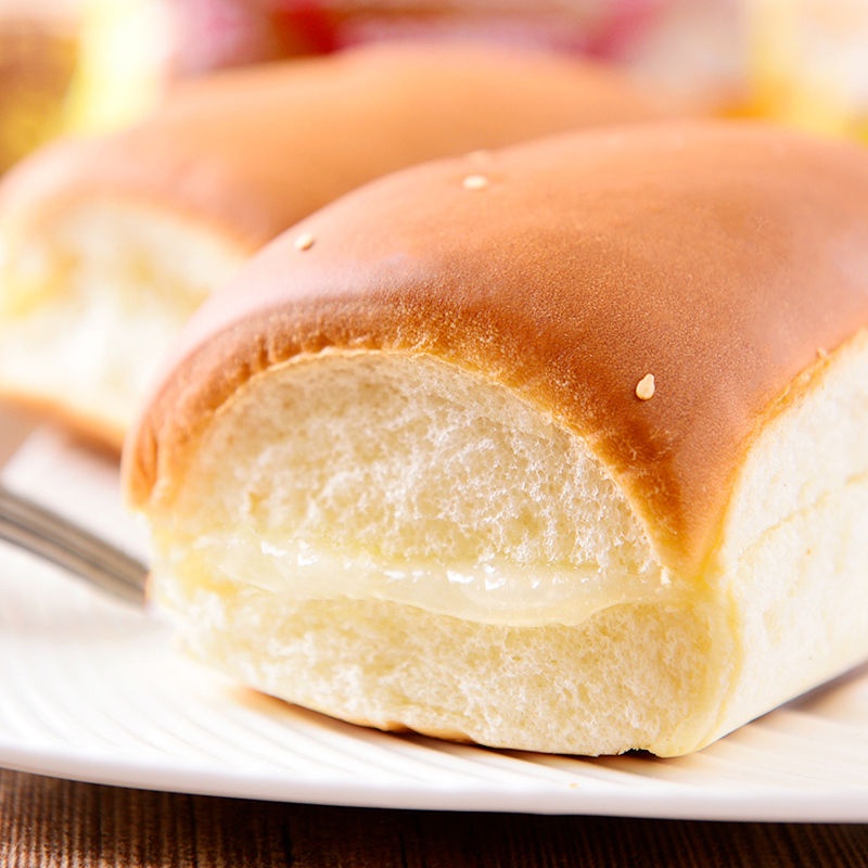 宝语红豆沙拉奶香面包软奶油网红整箱奶酪老式早餐夹心小面包